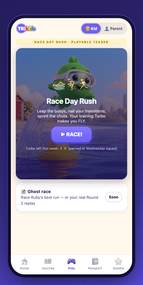 Race Day Rush game