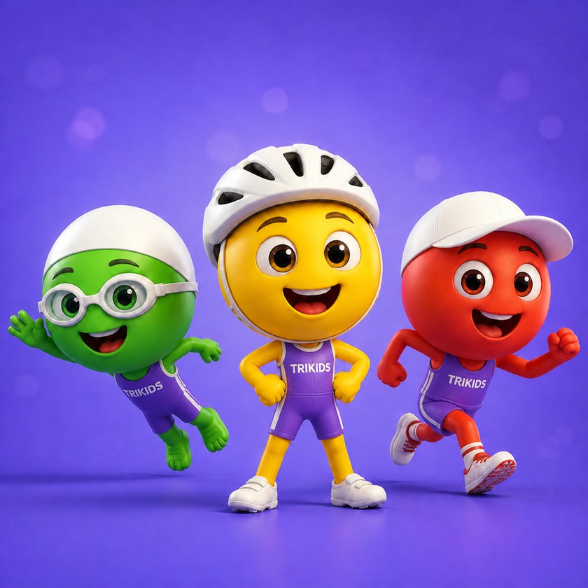 The TriKids characters