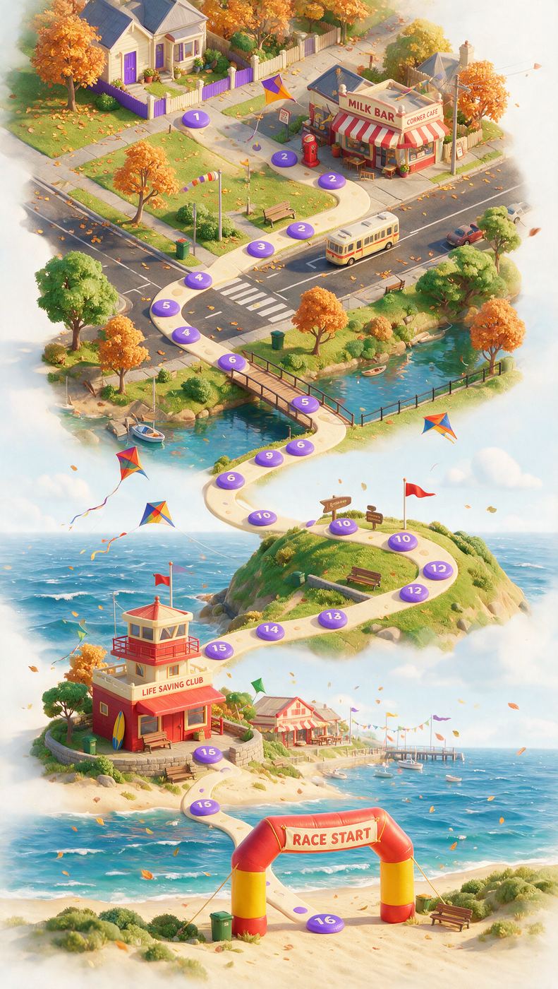 Elwood windy round map